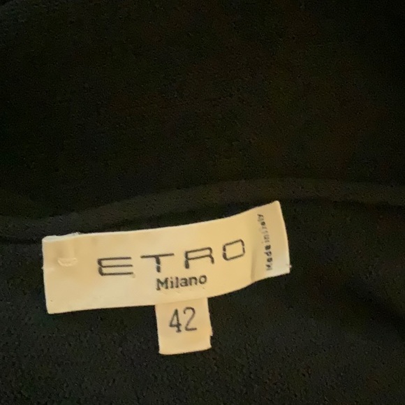 Currently consigned, Etro Knit Top/Tunic IT 42 - Picture 8 of 8